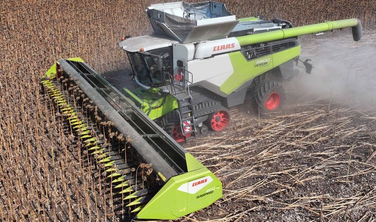 CLAAS представила нові соняшникові жниварки SUNSPEED 