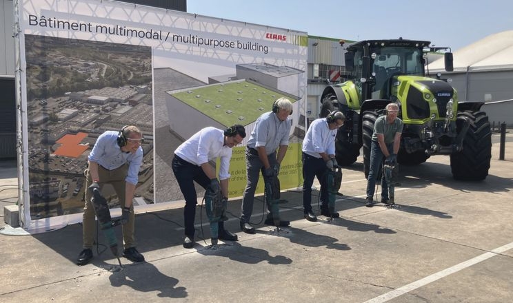 CLAAS розширює завод у Ле-Мані
