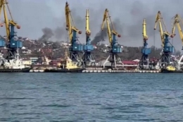Порти окупованих Бердянська та Маріуполя рф включила до переліку об’єктів, відкритих для заходу іноземних суден