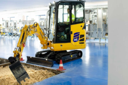 Komatsu представив електричний міні-екскаватор PC20E-6