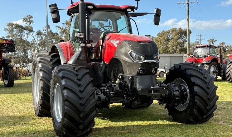 Case IH представив трактори Optum із шириною колії 3 м
