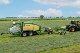 KRONE представив Swadro BaleTrain TC 880 Pro – валкування і пресування в одній машині