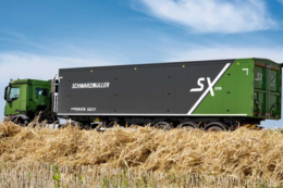 Krone показала новий причіп Schwarzmüller SX для аграрних вантажівок