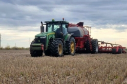 Одне з господарств Tekom Agro Group завершило сівбу гороху зимуючого