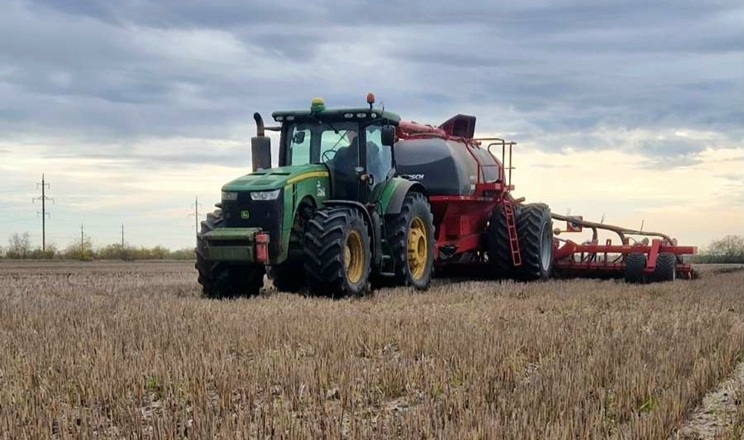 Одне з господарств Tekom Agro Group завершило сівбу гороху зимуючого