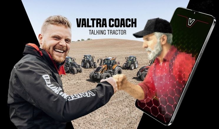 Valtra представила трактор, що розмовляє з оператором