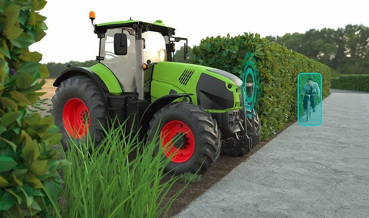 На Agritechnica-2025 представлять ШІ-систему, що «бачить» людей у сліпих зонах