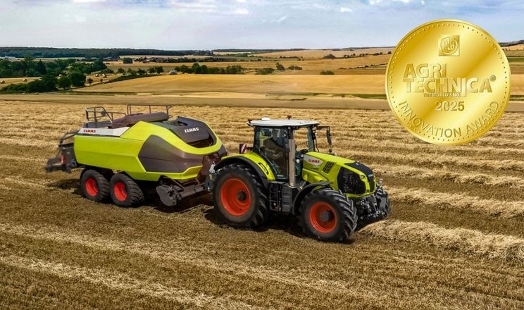 CLAAS отримав золоту нагороду Agritechnica за новий прес-підбирач CUBIX