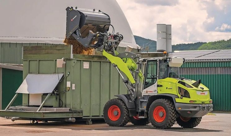 Claas покаже автономний навантажувач Torion