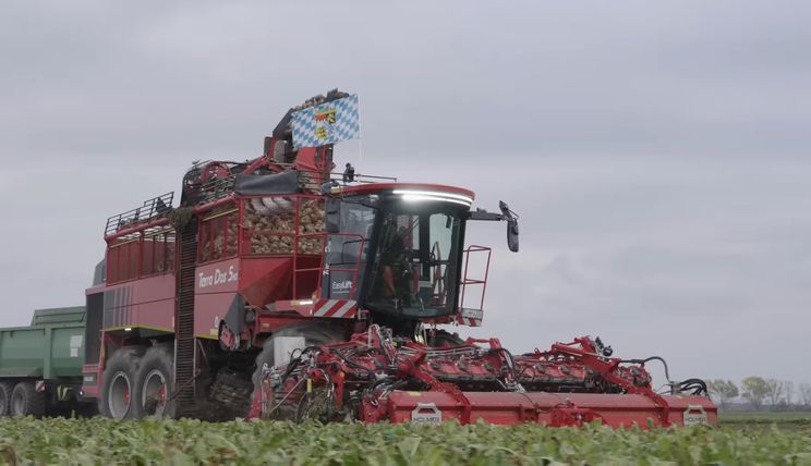 Holmer встановив світовий рекорд у збиранні цукрових буряків