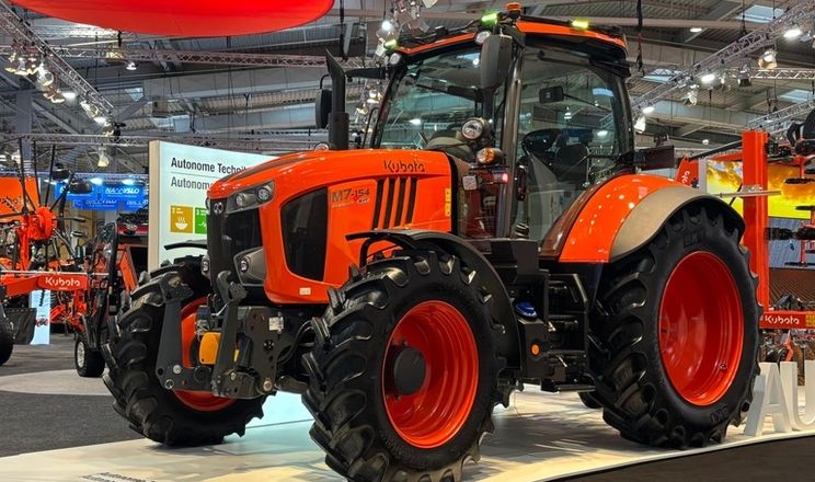 Kubota представила автономну версію трактора M7004