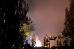 Внаслідок дронової атаки в порту Ізмаїл постраждало декілька цивільних суден