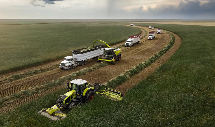 CLAAS JAGUAR 1200 перевершив світовий рекорд із заготівлі силосу