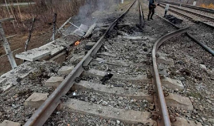 Залізнична інфраструктура вчергове зазнала ворожої атаки