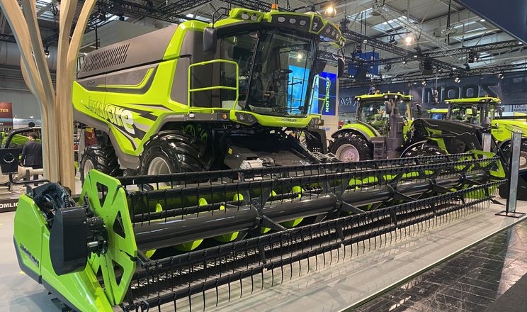 Zoomlion презентував гібридний комбайн H7-600E на Agritechnica