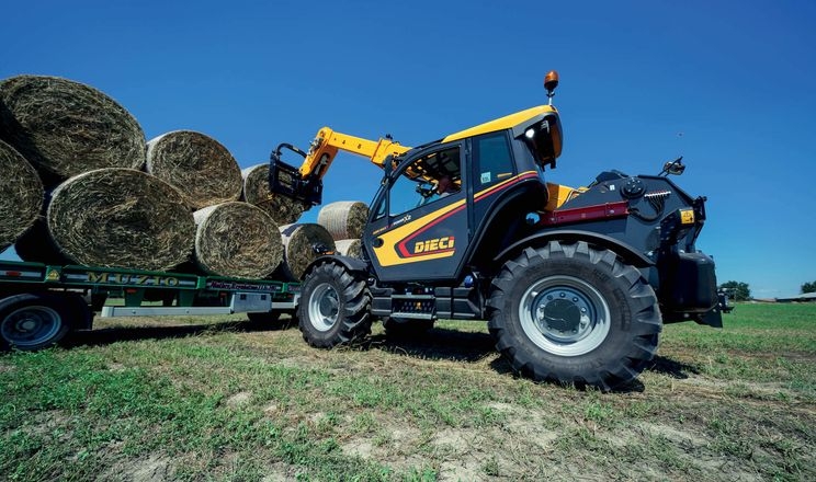 Dieci випустила потужний телескопічний навантажувач, який тягне 29 тонн