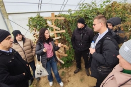 Українські ягідники вивчали досвід «малинової мекки» Сербії