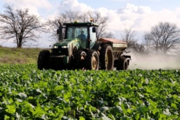 Господарства Tekom Agro Group вносять сульфат амонію на посіви озимих