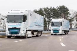 DAF випустив електричні вантажівки з запасом ходу понад 500 км