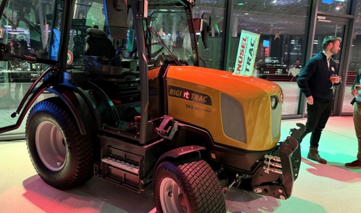Електротрактор Rigitrac SKE 40 e-direct отримав премію Watt d'Or 2026