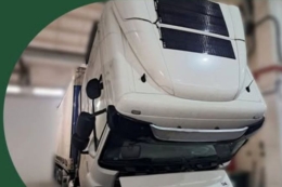 Kernel розпочав тестування сонячних панелей на вантажівках Scania та DAF