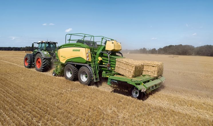 Krone оновила прес-підбирач Big Pack 1290 HDP II
