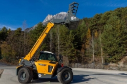 Liebherr представив телескопічний навантажувач T48-8s зі збільшеним вильотом стріли