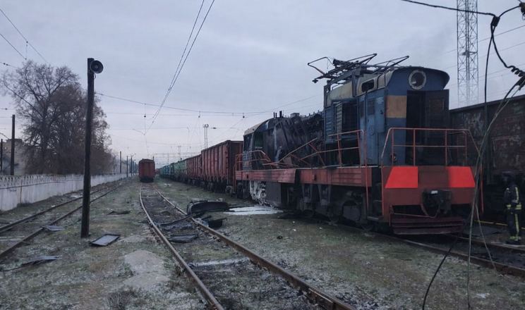 На Запоріжжі залізнична інфраструктура зазнала атаки ворожих БпЛА