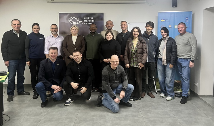 IFAD вивчає досвід «Сімейних молочних ферм», щоб сформувати підтримку малого фермерства