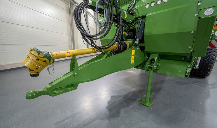Krone впроваджує безконтактну систему керування осями для причепів