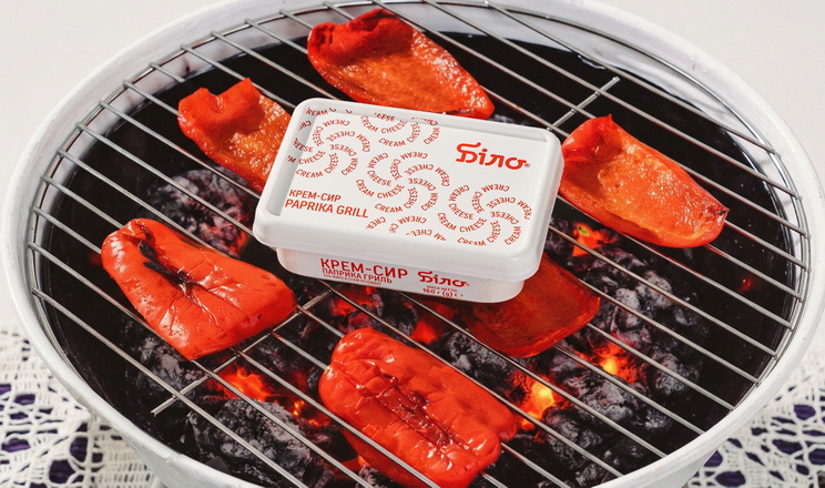 Лінійка крем-сирів «Біло» поповнилася смаком грильованої паприки