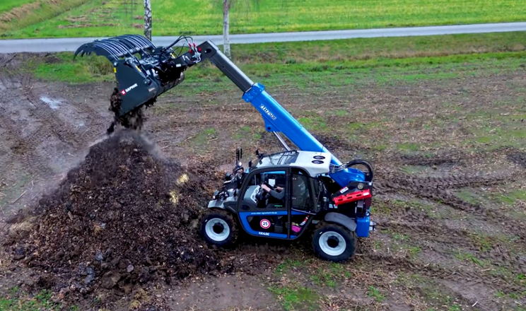 Навантажувач Zoomlion пофарбують в колір Rabe для німецького ринку