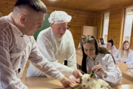 Студенти НУБіП практикувалися в ідентифікації овець і кіз