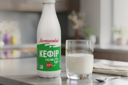 «Яготинський» почав виробляти густий кефір, який можна їсти ложкою