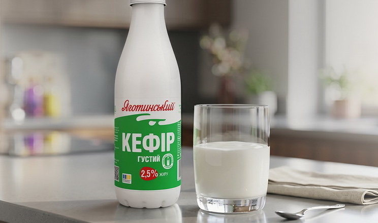 «Яготинський» почав виробляти густий кефір, який можна їсти ложкою