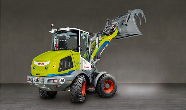 Claas випускає першу електричну навантажувальну машину Torion