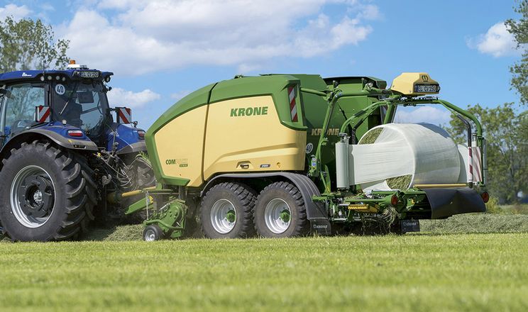 Krone випускає нову лінійку прес-підбирачів із обгортанням ComPack Pro