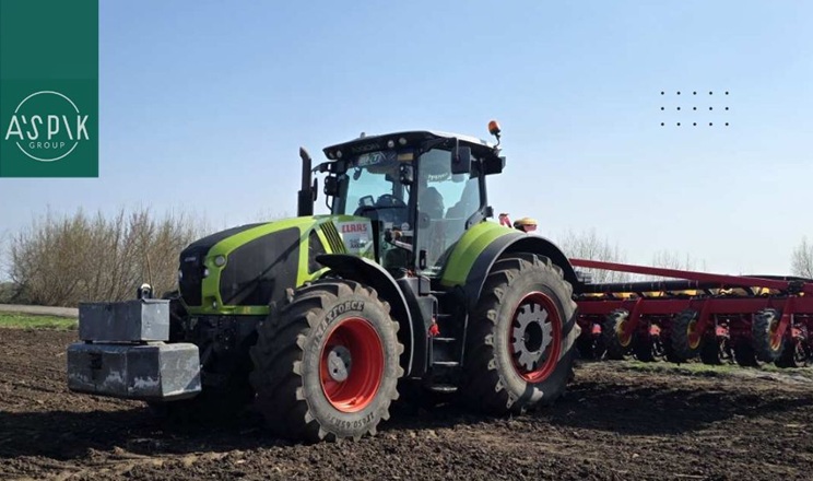 Весняна посівна в розпалі в A'SPIK Group: сіють кукурудзу та сою  