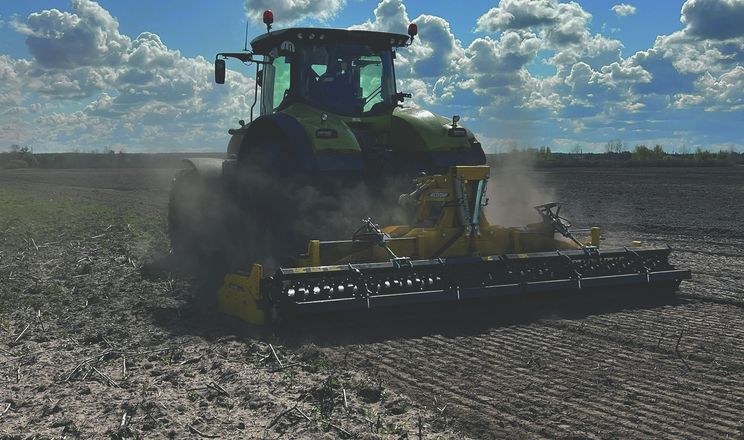 В Україні почала працювати перша ротаційна фреза BEDNAR KATOR KN5000