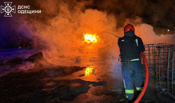 Один з портів Дунаю вчергове атакували російські БпЛА