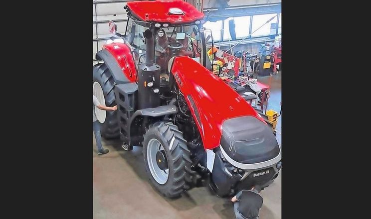 Новий прототип Case IH Magnum помітили з оновленим дизайном