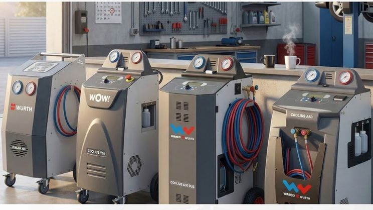 Würth представила оновлені комплексні рішення для обслуговування кондиціонерів у транспорті та агротехніці