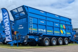 Stewart Trailers представила 35-тонний чотиривісний причіп