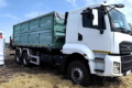 В Україні створили новий самоскид-зерновоз з маніпулятором на шасі Ford Trucks