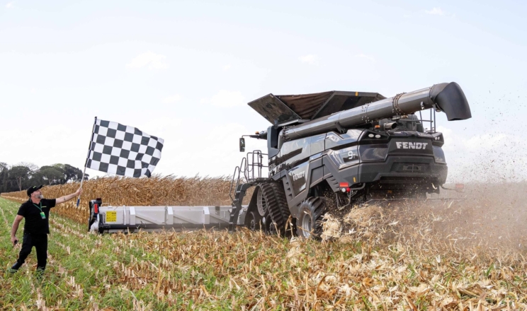Fendt IDEAL 9T зібрав 2599 т кукурудзи за 24 години