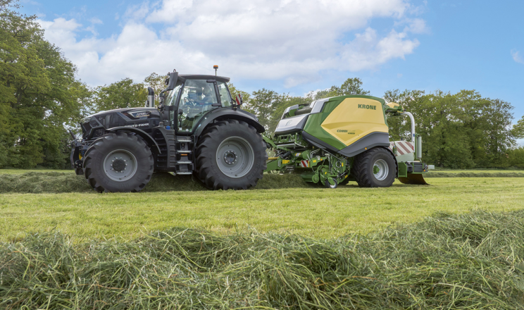 KRONE CombiPack HDP пакує рулон за 6 секунд