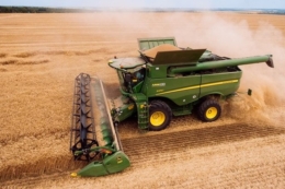 Жнивування в тандемі – John Deere із Claas