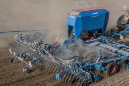 На Тернопільщині запустили посівний комплекс Lemken Solitair DT/900