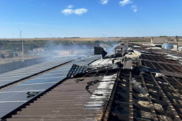 Унаслідок російського обстрілу на Одещині горіла птахоферма й загинула птиця
