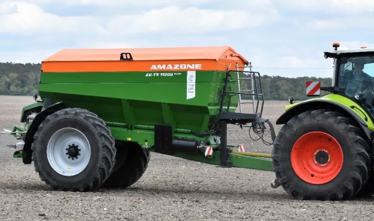 Amazone автоматизувала дозування вапна на ZG-TX